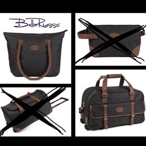 Bella Russo 2 Pc Oxford Luggage 